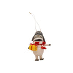 ***Felt Yeti With yellow present & Grey trapper hat