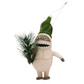 ***Felt Yeti with green hat & Christmas tree