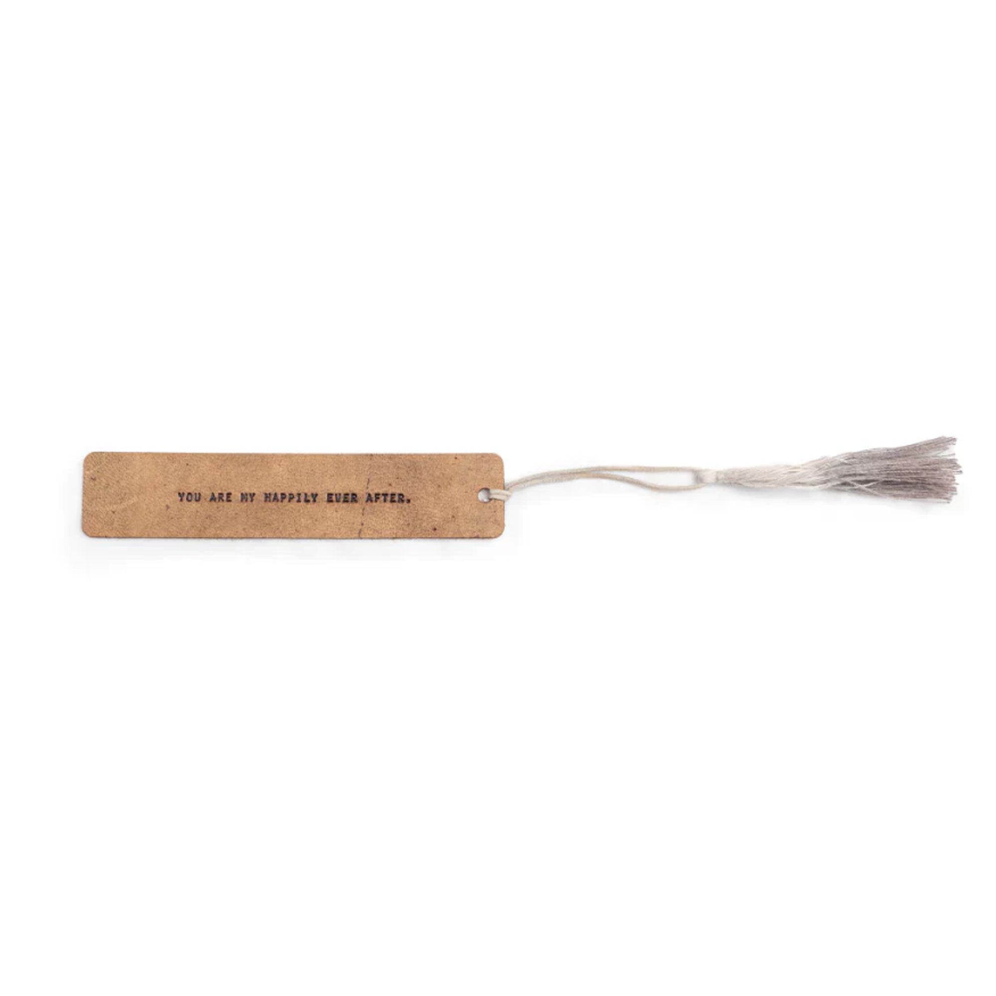 You Are My Happily Ever After - Leather Bookmark