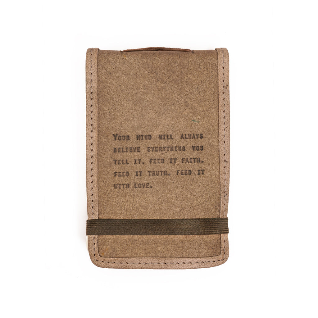 Mini Signature Leather Journals