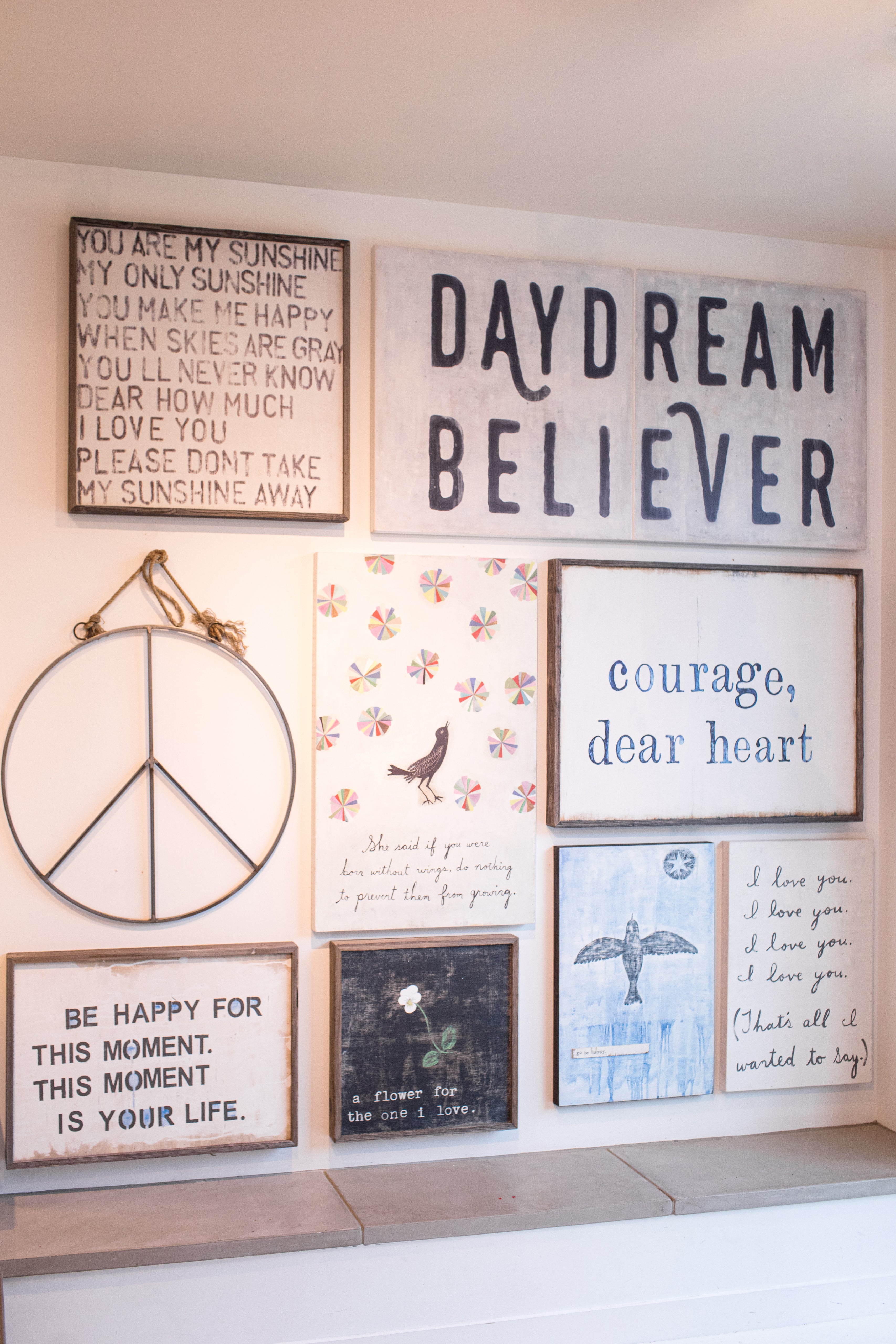 Peace Sign Wall Hanging – Shop Sweet Lulu