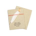 Feather Card