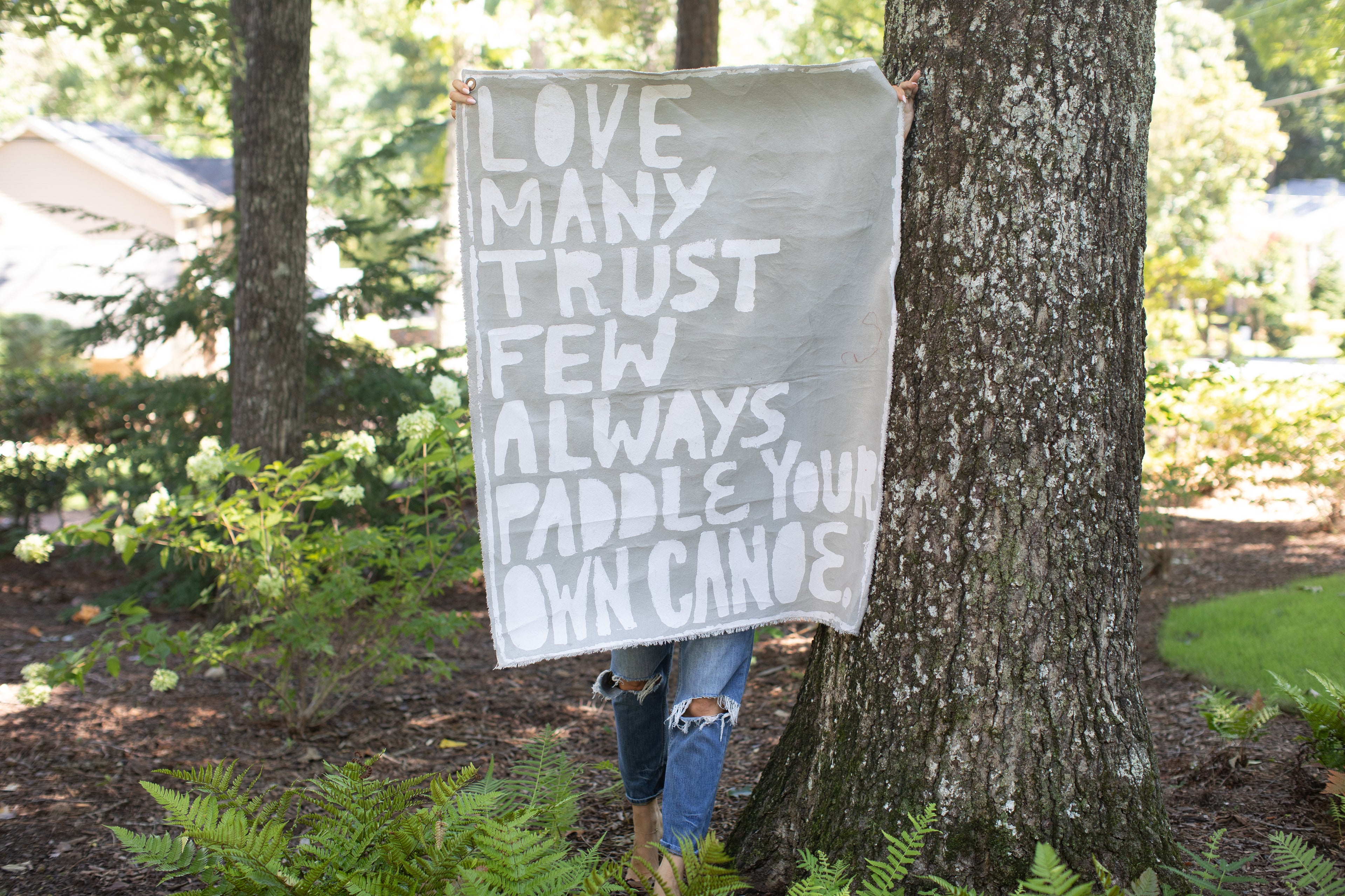 Paddle Your Own Canoe Wall Tarp