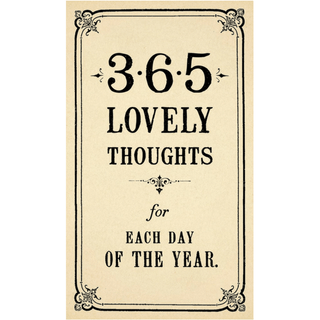 365 lovely thoughts pad