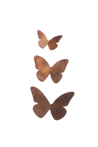 Small Butterfly Installation - Medium 3"x2.25"