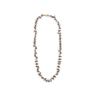 Pyrite Stone Gold Necklace