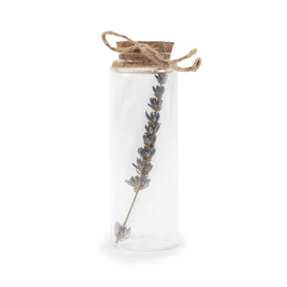 Dried Lavender in a Bottle with Cork and Twine 1.5" x 4"
