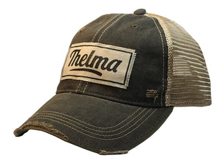 Thelma Distressed trucker cap