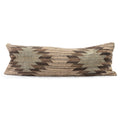 ***Double Diamond Kilim Lumbar Pillow 40"x14"