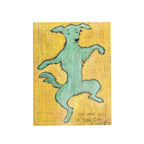  Dancing Dog Art Poster