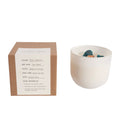 ***Blue Apatite Crystal Candle - 11oz