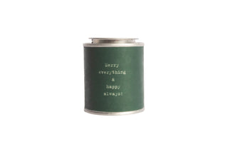 Christmas Candle - Merry everything & happy always