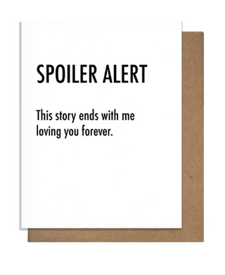 Card: Spoiler Alert Love