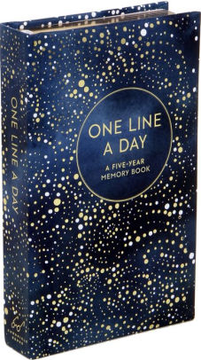Celestial One Line a Day Diary