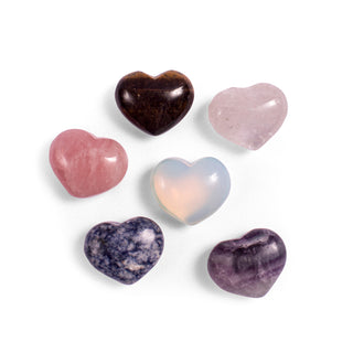 Heart shaped mini stones group