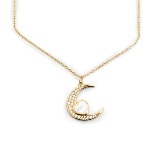 Opal Heart Necklace  - 16" + 2" extender