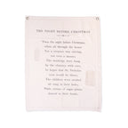 The Night Before Christmas Wall Tarp