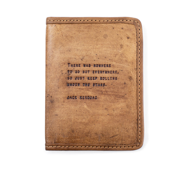 Sugarboo Sugarboo Leather Passport Cover - The King's Scribe