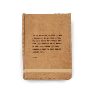 ***Large Rumi Leather Journal 7"x9.75"