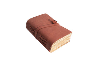 Terracotta Mini Leather Wrap Journal - 1st Edition