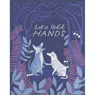 Let's hold hands Encouragement Card