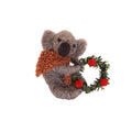 ***Felt Koala Ornament with Wreath