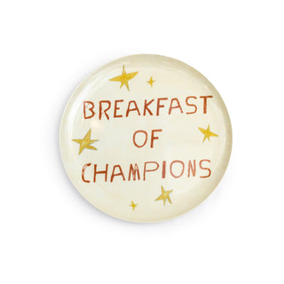 Breakfast Of Champions Melamine Plate