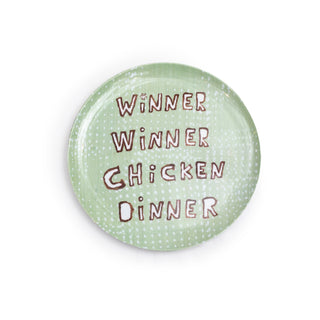 Winner Winner Chicken Dinner Melamine Plate