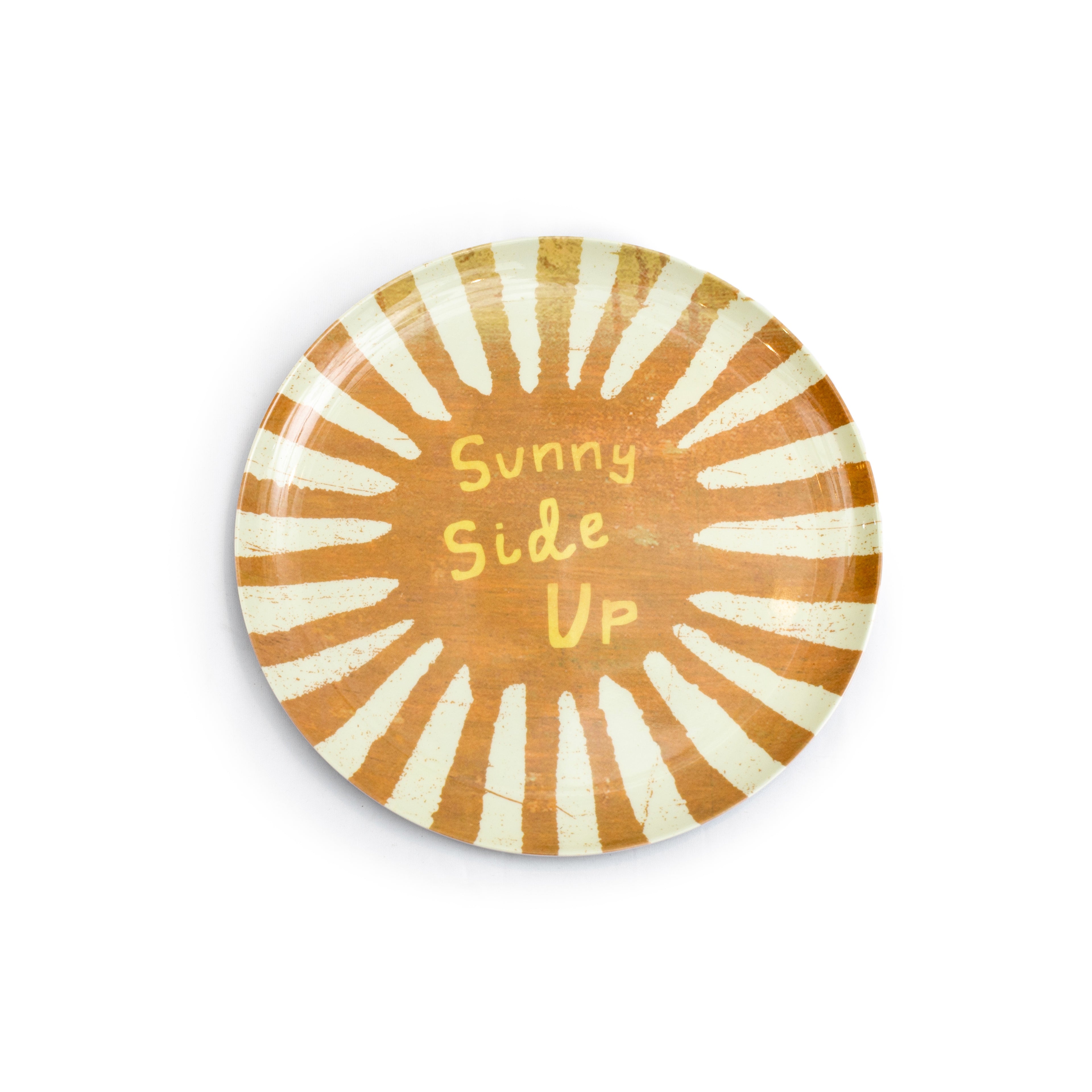 Sunny Side Up Melamine Plate