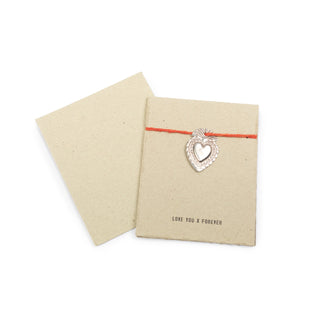 Milagro Heart Card - Love you X forever