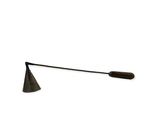 Iron Candle Snuffer with Wood Handle