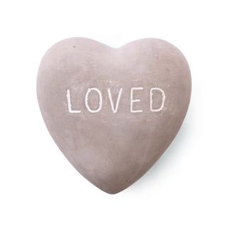 Large LOVED Stone Heart