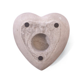 Back of Large LOVED Stone Heart
