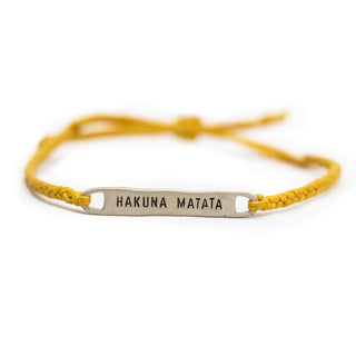 ***Hakuna Matata Braided Bracelet