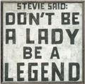 Stevie (Grey Wood) - Art Print