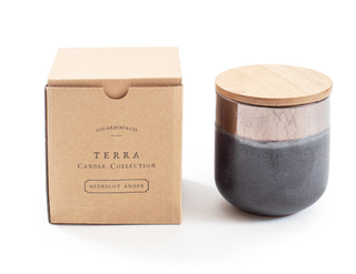 Terra Candle - Midnight Amber