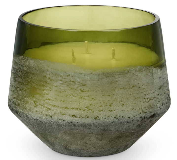 Balsam & Cedar Baltic Glass Candle - Large