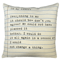 ***Pillow Collection - To My Lovey (letter