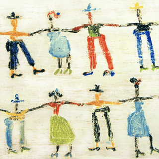 Little People art print