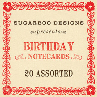 Paper - Birthday Notecards (set of 20