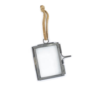 Mini Ornament Frame with Zinc Finish 2" x 1.5"