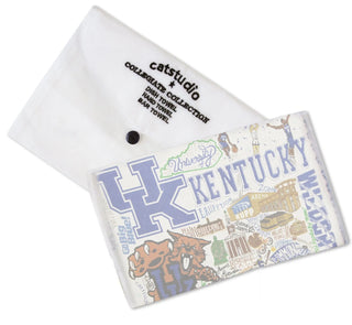 Kentucky, University of Collegiate Dish Towel and pouch