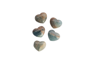 Blue Aragonite Mini Stone Heart